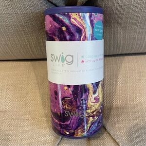Swig Life Purple Rain Insulated Skinny Slim Can Cooler 12 Oz
New